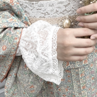 레이스 팔 토시